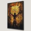 Mystical Dreamcatcher Canvas Print with Indigenous Spirit