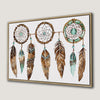Mystical Dreamcatcher Feather Painting Canvas Print