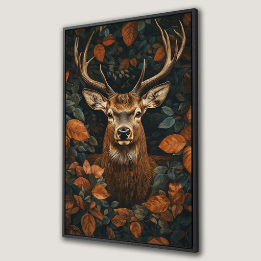 Mystical Forest Majestic Deer Canvas Print