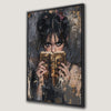 Mystical Girl Reading Vintage Book Canvas Print Decor