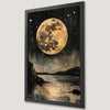 Mystical Moonlit Night Art Poster for Cottagecore Decor