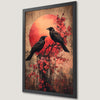 Mystical Ravens at Dusk Art Poster - Enchanting Wall Decor
