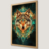 Mystical Wolf Art Poster - Spiritual Boho Wall Decor