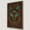 Mystical Wolf Canvas Print - Wild Spirit Framed Art