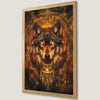 Mystical Wolf Spirit Art Poster for Boho Decor