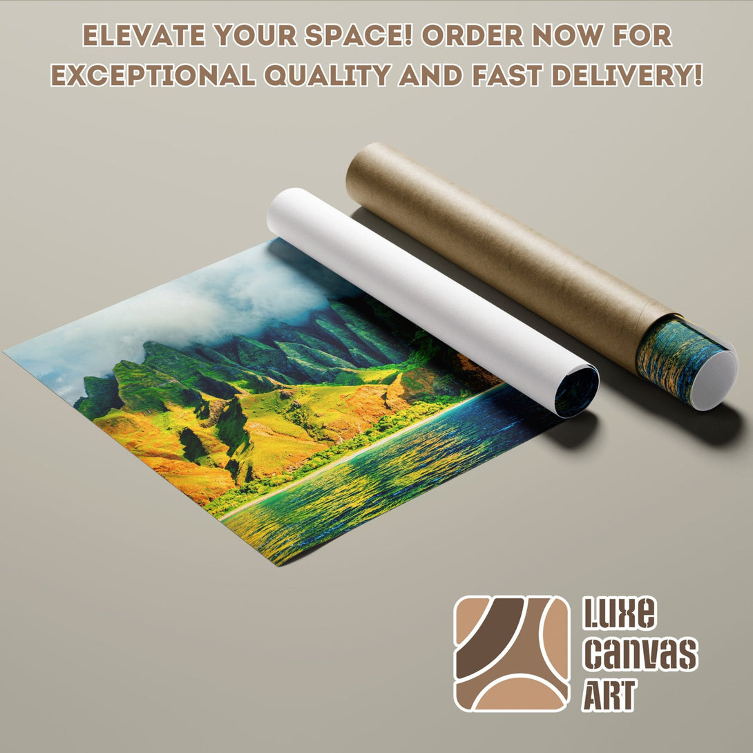 Stunning landscape Poster Roll, vibrant colors, perfect for your home decor. Order now!