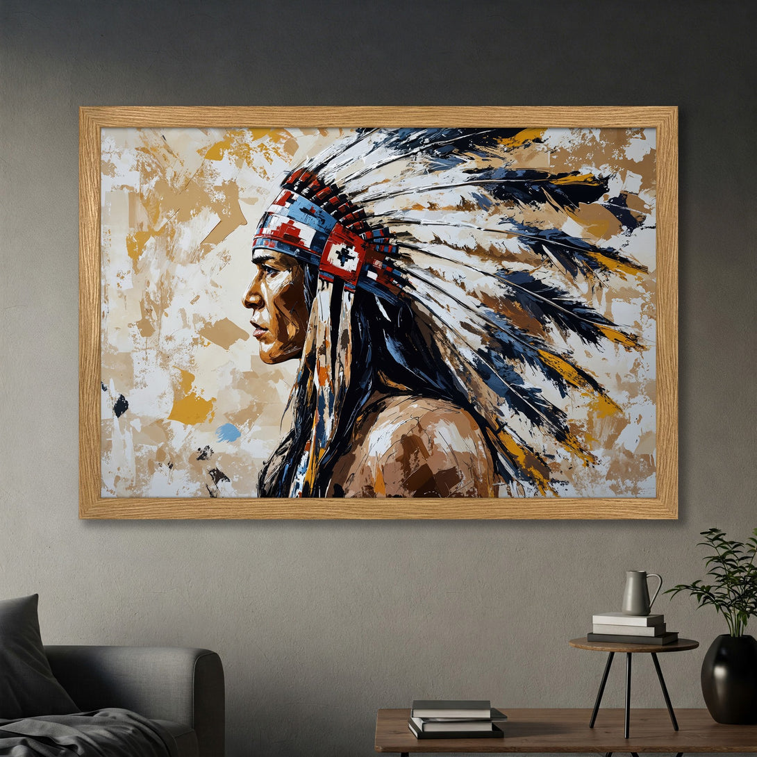 Framed Poster featuring white floral art with gold accents, in a modern style, with a neutral color palette. Perfect wall decor!