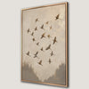 Nature Inspired Flock of Birds Canvas Print Wall Art