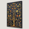 Nature-Inspired Tree of Life Canvas Print with Birds