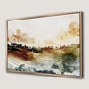 Nature Landscape with Clouds Canvas Print - Autumn Decor