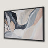 Neutral Tones Modern Canvas Print Framed Abstract Poster