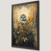 Nocturnal Owl Art Poster - Majestic Wildlife Decor for Your Home