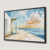 Ocean Scene Canvas Print Modern Seascape Art