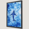 Ocean Shark Art Poster - Marine Life Wall Decor
