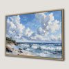 Ocean Waves and Sky Canvas Print Coastal Décor
