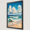 Ocean Waves Art Poster - Capture Summer's Coastal Beauty