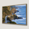 Pacific Coast Highway Canvas Print at Big Sur California