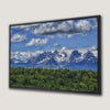 Panoramic Alaska Mountain Range Canvas Print Wall Art