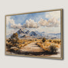 Panoramic Mountain Landscape Canvas Print and Country Road Art