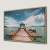 Paradise Santhiya Resort Canvas Print Island Decor