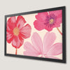 Pastel Botanical Art Poster for Bedroom Decor