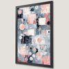 Pastel Geometric Art Poster for Bedroom | Modern Decor