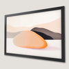 Pastel Hues Abstract Art Poster for Modern Home Decor