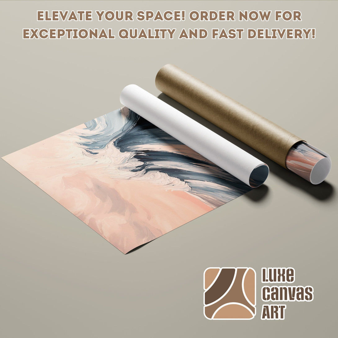 Abstract art Poster Roll in neutral tones. Elevate your space with this stunning wall art. Order now for fast delivery!