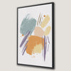 Pastel Palette Abstract Canvas Print for Modern Decor