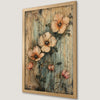 Pastel Wildflowers Art Poster for Tranquil Home Decor