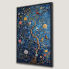 Perched Songbirds on Branches Canvas Print Wall Art