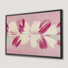 Pink Abstract Pastel Canvas Print Artwork Unique Decor