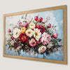 Pink and White Floral Bouquet Art Poster for Home Decor
