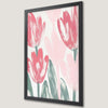 Pink Blossoms Art Poster for Floral Elegance