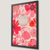 Pink Floral Art Poster for Kids' Rooms