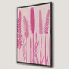 Pink Floral Canvas Art Framed Canvas Print Gift