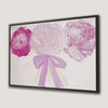 Pink Flower Bouquet Canvas Print for Floral Enthusiasts