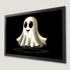 Playful Ghost Art Poster for Nursery Decor