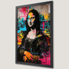 Pop Art Mona Lisa Wall Poster - Graffiti Style