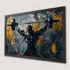 Powerlifter's Workout Art Poster - Inspire Your Gains