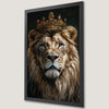 Regal Lion Art Poster - Majestic Wildlife Wall Decor