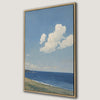 Relaxing Coastal Ocean Landscape Canvas Print Art