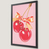 Retro Cherry Art Poster - Vintage Charm for Your Walls