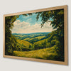 Rolling Hills Serenity: Countryside Landscape Art Poster