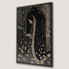 Romantic Night in Floral Garden Canvas Print Art
