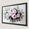 Romantic Pink Roses Art Poster - Pastel Floral Decor