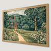 Rural Cottage Art Poster - Charming Countryside Decor for Your Home