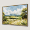 Rural Countryside Scenic Art Canvas Print for Rustic Homes