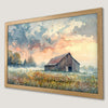 Rustic Barn Art Poster - Capture the Charm of Countryside Living