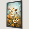 Rustic Daisy Wildflower Art Poster for Cottagecore Charm